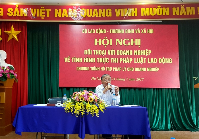 Hội nghị đối thoại giữa Sở LĐTB&XH với doanh nghiệp