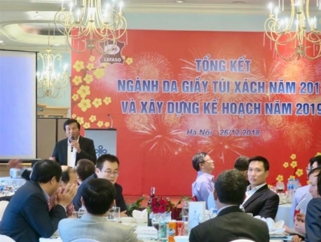 Hiệp hội da giầy túi xách Việt Nam đã tổ chức Hội nghị Tổng kết ngành Da Giầy năm 2018