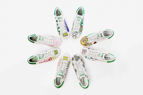 Adidas Originals ra mắt 10 đôi giày do Pharrell Williams vẽ tay